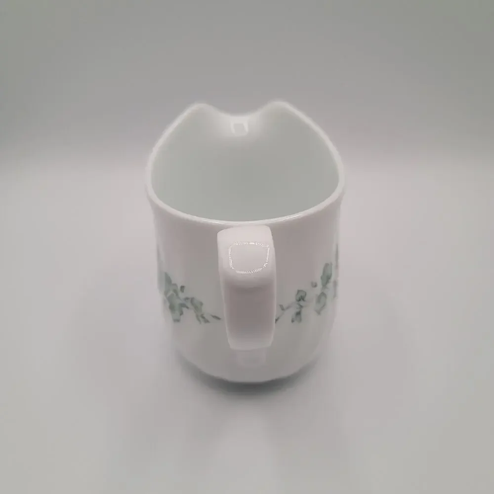 Vintage Corning Callaway Green Ivy Gravy Boat - Microwavable Made In USA
